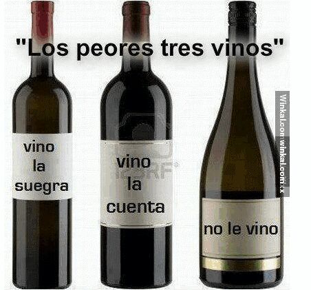 Un amigo me trajo estos vinos para la Cata de este sábado.   Creen Ustedes que debemos aceptarlas ???